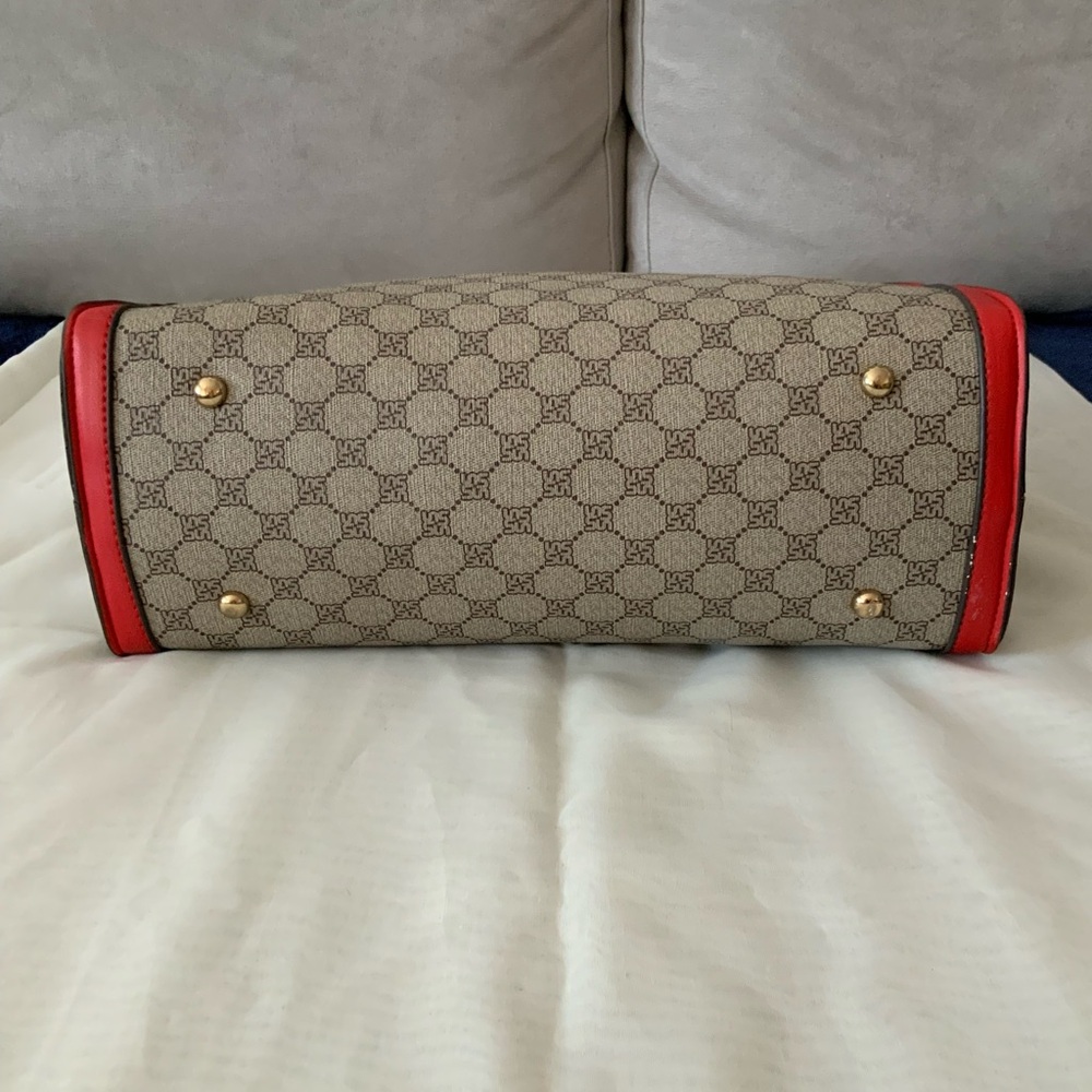 Di Vita Collection  Red and Beige Women's Bag - Picture 5 of 8